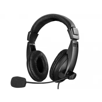 Sandberg Saver USB-kuulokemikrofoni Large, langallinen, puhelut/musiikki, 20 - 20000 Hz, 258 g, kuulokemikrofoni, musta