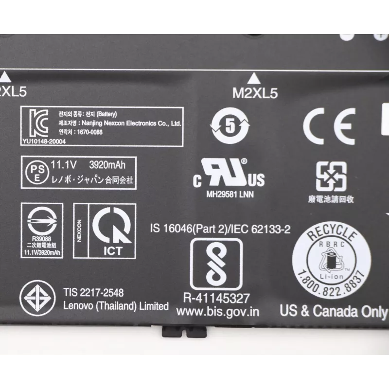Lenovo 5B10X02603 kannettavan tietokoneen varaosa akku