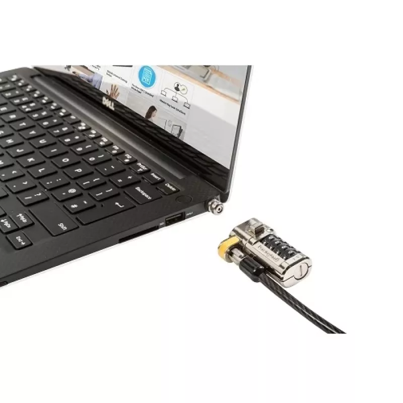 DELL 461-AAEU kaapelilukko musta, ruostumaton teräs 1,8 m