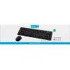 Sandberg Wireless Office DesktopSet INT, langaton, RF-langaton, kalvokytkin, QWERTY, musta, hiiri mukana