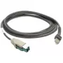 Motorola USB-kaapeli Power+, harmaa, 2,1 m