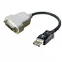 DisplayPort-DVI-D-kaapeli DELL 023NVR 0,23 m musta valkoinen