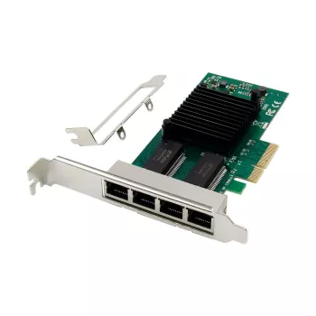 Verkkokortti MicroConnect I350-T4 PCIe x4 1GbE – 4‑Port Gigabit Ethernet PCIe x4