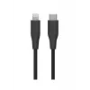 Lightning-USB-C-kaapeli eSTUFF ES602180-BULK — 1 m, musta, MFi, RoHS