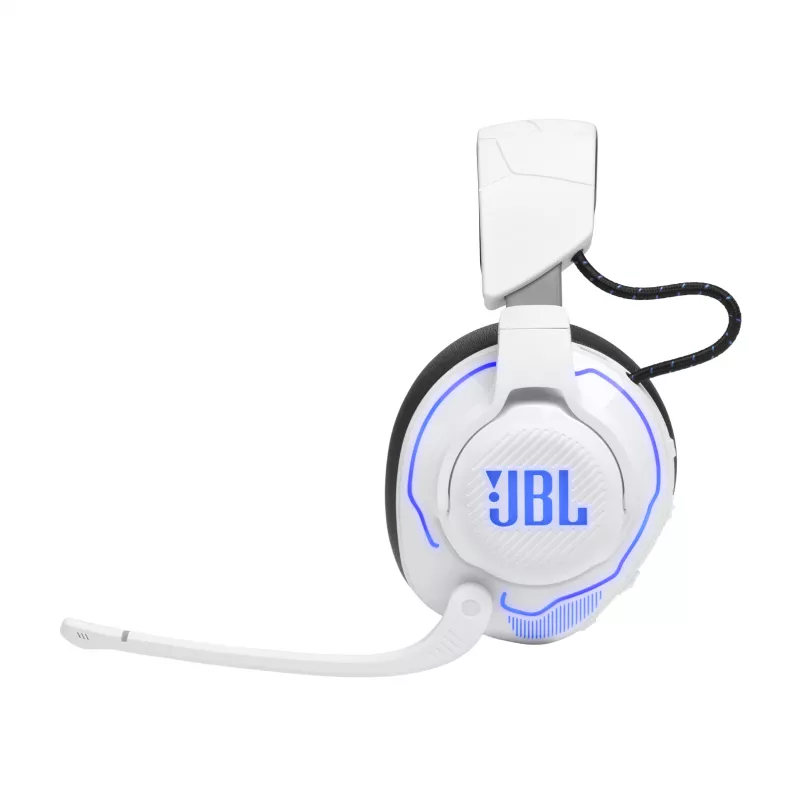 JBL Quantum 910P -headset langallinen & langaton panta gaming USB Type-C Bluetooth sininen, valkoinen