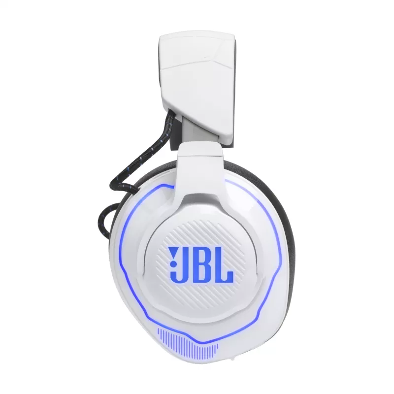 JBL Quantum 910P -headset langallinen & langaton panta gaming USB Type-C Bluetooth sininen, valkoinen