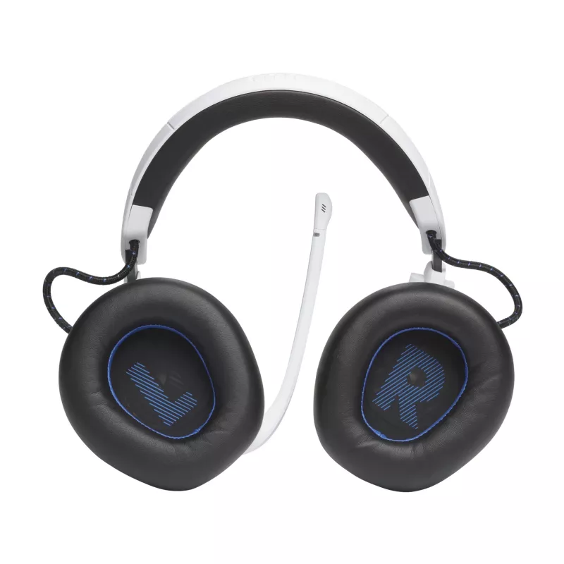 JBL Quantum 910P -headset langallinen & langaton panta gaming USB Type-C Bluetooth sininen, valkoinen