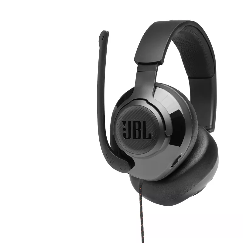 JBL Quantum 200 MUSTA, langallinen, 20 - 20000 Hz, gaming, 248 g, kuulokkeet, musta