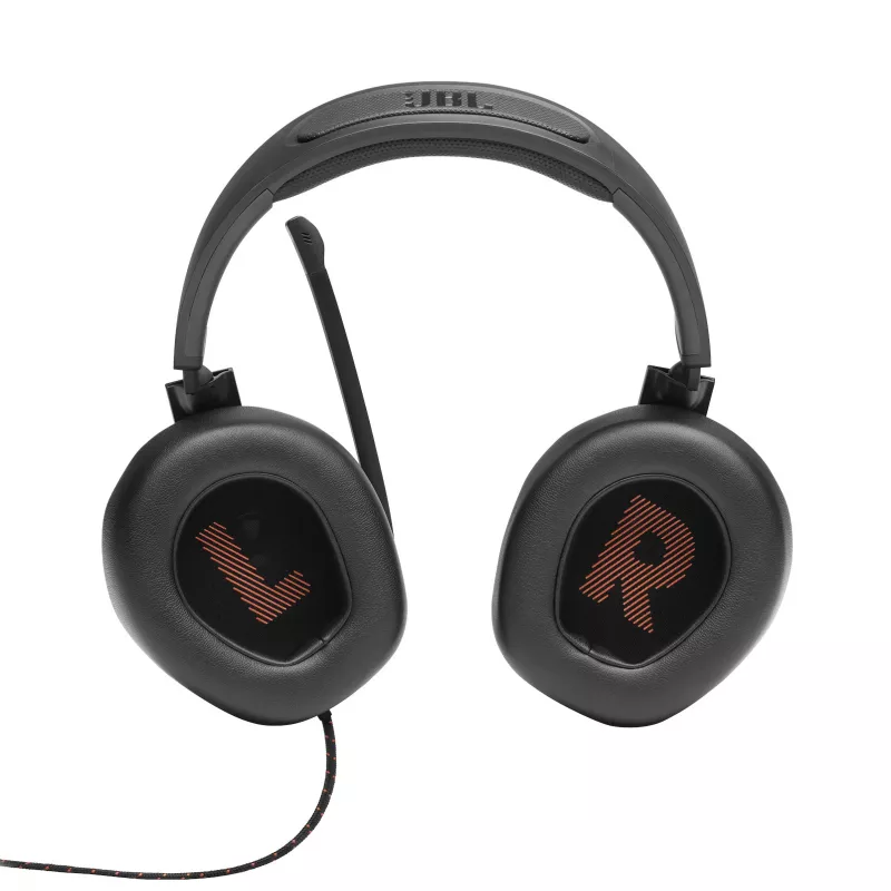 JBL Quantum 200 MUSTA, langallinen, 20 - 20000 Hz, gaming, 248 g, kuulokkeet, musta