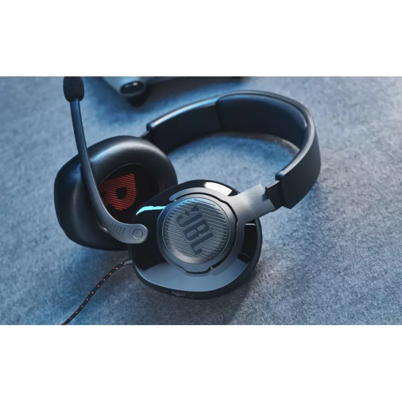 JBL Quantum 200 MUSTA, langallinen, 20 - 20000 Hz, gaming, 248 g, kuulokkeet, musta