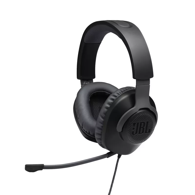 JBL Quantum 100 musta, langallinen, gaming, 20 - 20000 Hz, 216 g, kuulokkeet, musta