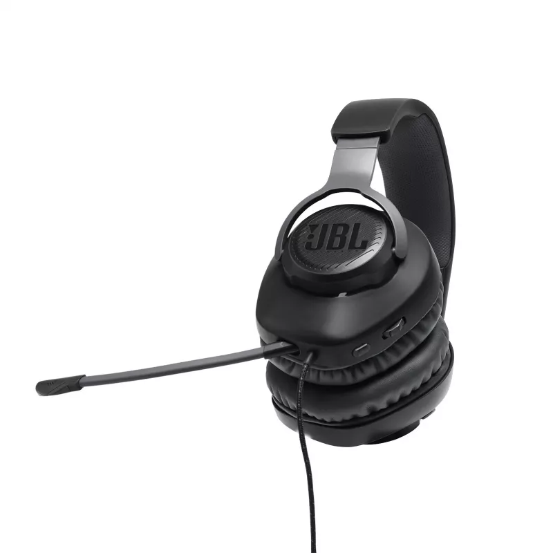 JBL Quantum 100 musta, langallinen, gaming, 20 - 20000 Hz, 216 g, kuulokkeet, musta