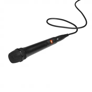JBL PBM 100 musta, karaokemikrofoni, -55 dB, 50 - 15000 Hz, 600 Ω, herttakuvio, langallinen