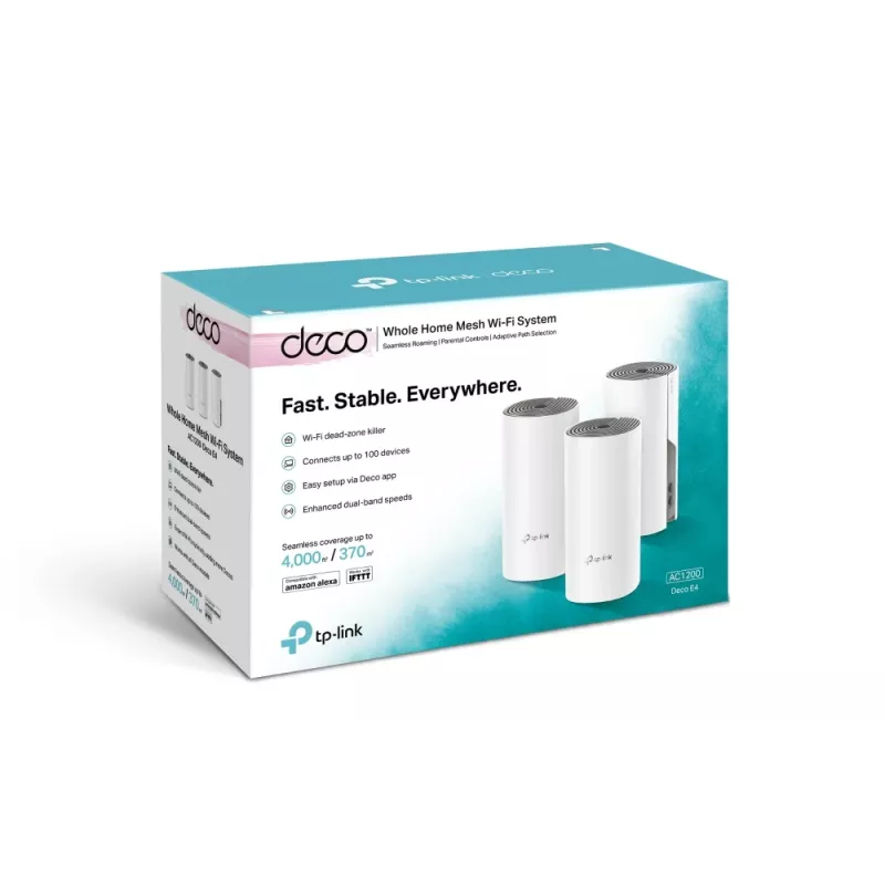 TP-Link AC1200 Whole-Home-Mesh-WLAN-järjestelmä, 3 kpl:n pakkaus