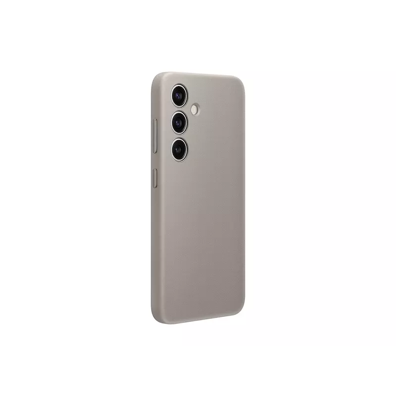 Samsung Galaxy S24 vegaaninahkakotelo taupe monokromaattinen