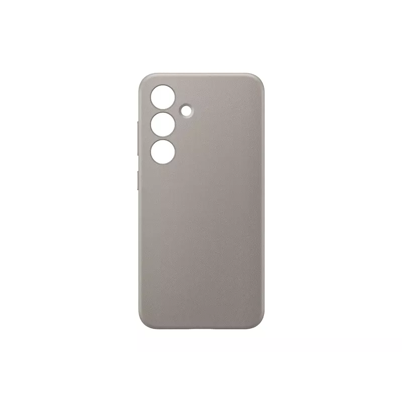 Samsung Galaxy S24 vegaaninahkakotelo taupe monokromaattinen