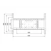 Laajennussarja Multibrackets M VESA laajennussarja Tilt & Turn 800x400