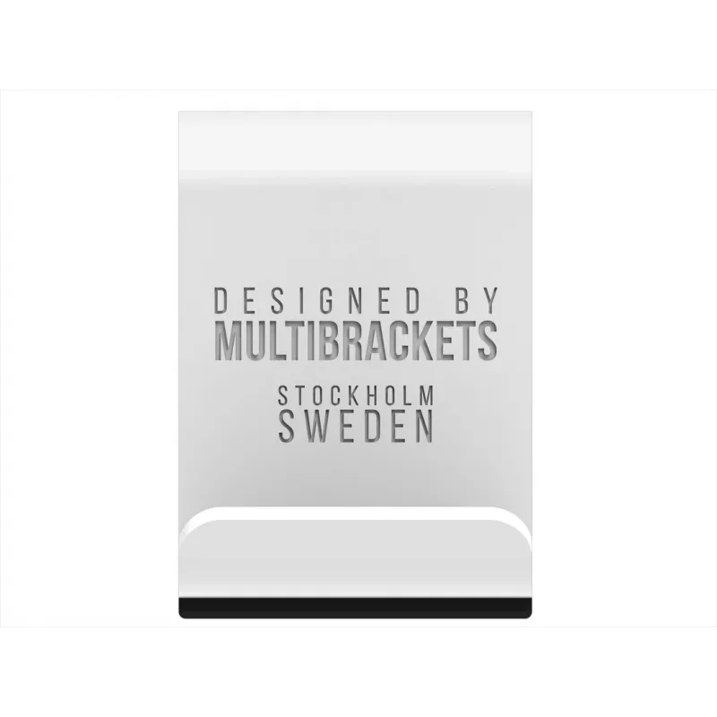 Multibrackets M kuuloketeline pöytään valkoinen