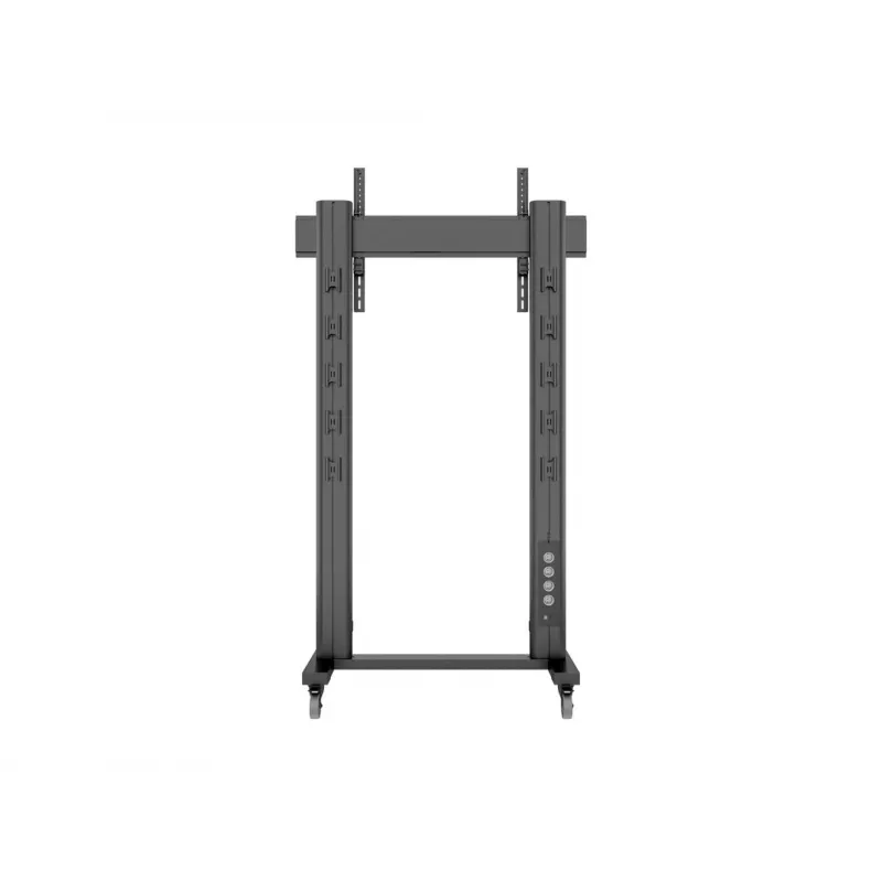 Multibrackets M Public Display Stand 210 Dual Pillar Wheelbase musta