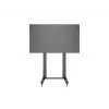 Multibrackets M Public Display Stand 210 Dual Pillar Wheelbase musta