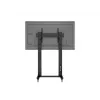 Multibrackets M Public Display Stand 210 Dual Pillar Wheelbase musta