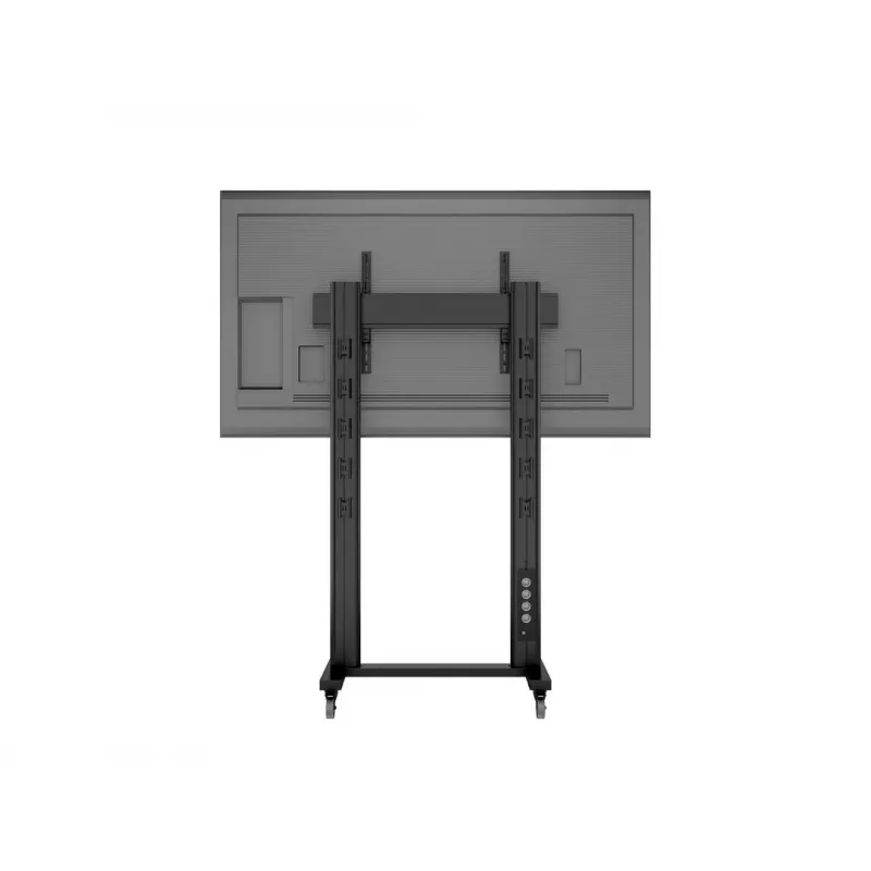 Multibrackets M Public Display Stand 210 Dual Pillar Wheelbase musta
