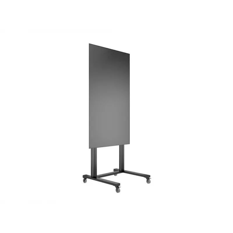 Multibrackets M Public Display Stand 210 Dual Pillar Wheelbase musta