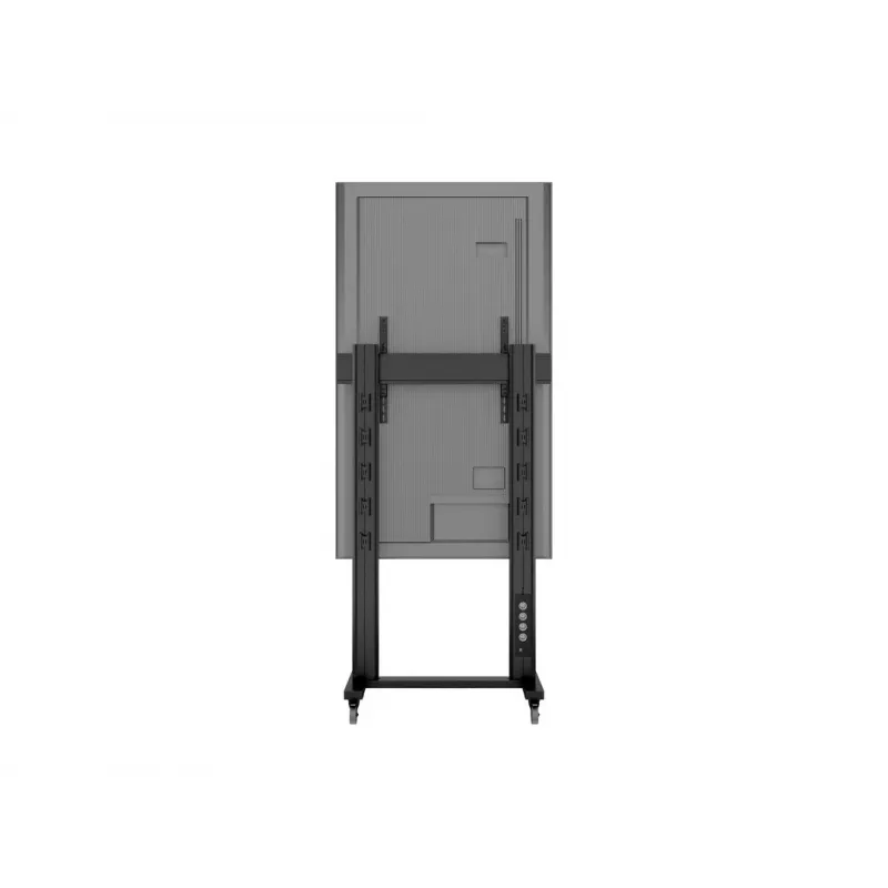 Multibrackets M Public Display Stand 210 Dual Pillar Wheelbase musta