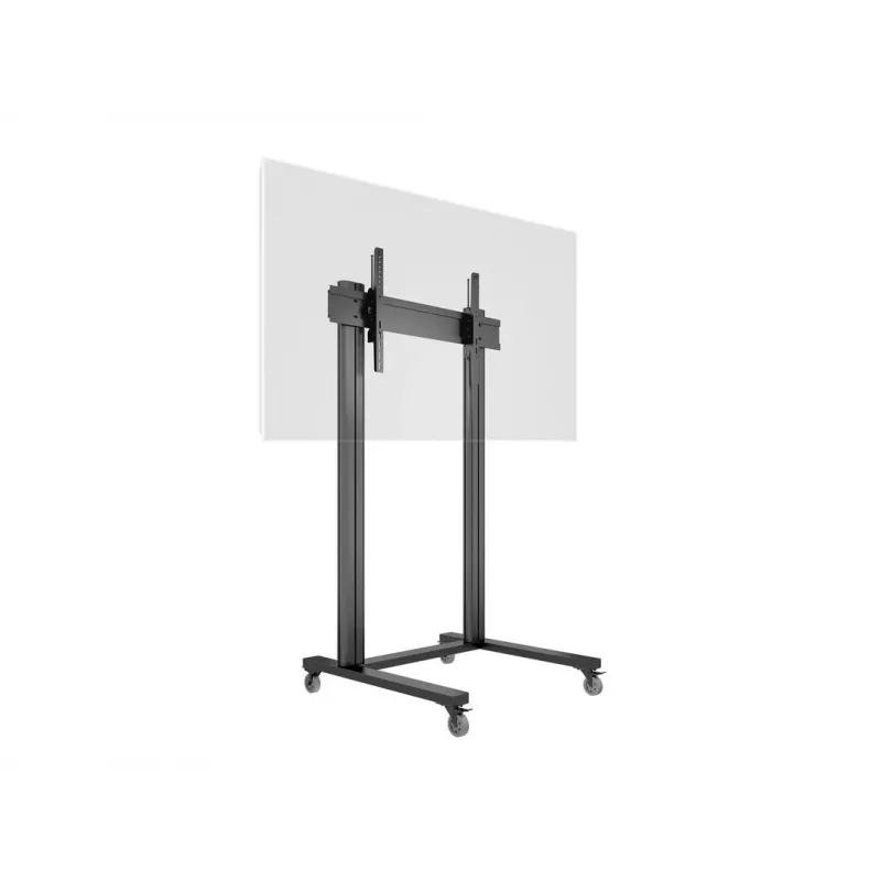 Multibrackets M Public Display Stand 210 Dual Pillar Wheelbase musta