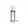 Multibrackets M Public Display Stand 210 Dual Pillar Wheelbase musta