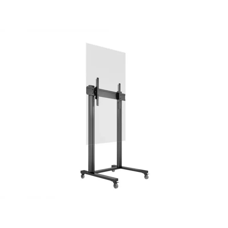 Multibrackets M Public Display Stand 210 Dual Pillar Wheelbase musta
