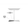 Multibrackets M Public Display Stand 110 HD Floorbase Single musta