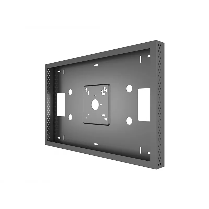 Kotelo MULTIBRACKETS M Pro Series QB24R & QB24R-T musta — teräs, vaaka-asento, sopii 24 tuuman näytölle