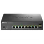 D-Link 10-porttinen Multi-Gigabit Smart Managed PoE+ -kytkin, jossa 8 Multi-Gigabit 2.5G PoE- ja 2 10G SFP+ -porttia