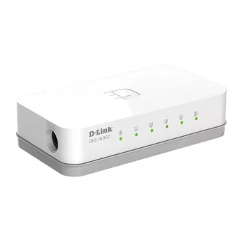 D-Link ES-1005C/E hallitsematon Fast Ethernet (10/100) pöytämalli valkoinen