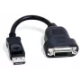 Matrox CAB-DP-DVIF videokaapeliadapteri 0,2 m DisplayPort DVI-D musta