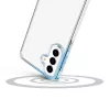 Cellularline Clear Protect - Galaxy A57 kova kotelo kumireunoilla