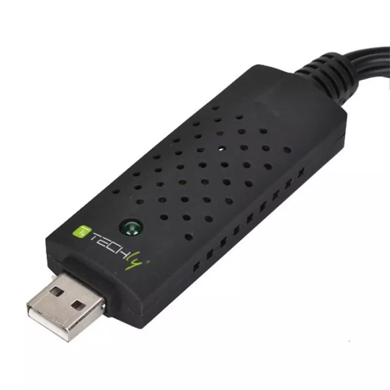 Techly I-USB-VIDEO-700TY videosignaalimuunnin 720 x 576 pikseliä
