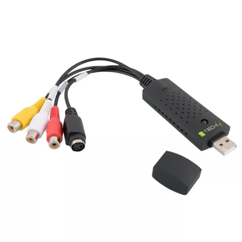 Techly I-USB-VIDEO-700TY videosignaalimuunnin 720 x 576 pikseliä