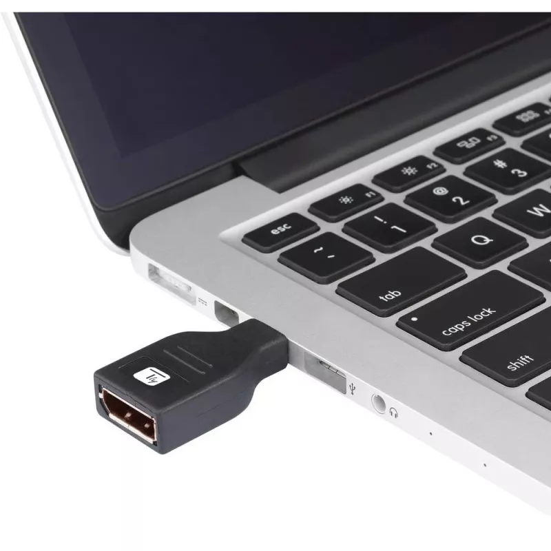 Techly IADAP DP-MDP2 kaapeliadapteri/adapteri DisplayPort Mini DisplayPort musta