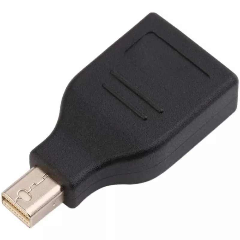 Techly IADAP DP-MDP2 kaapeliadapteri/adapteri DisplayPort Mini DisplayPort musta