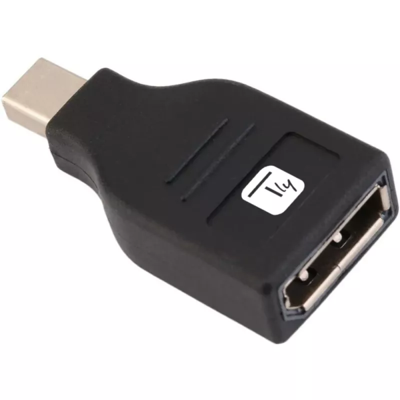 Techly IADAP DP-MDP2 kaapeliadapteri/adapteri DisplayPort Mini DisplayPort musta