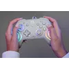Johdollinen RGB-peliohjain Turtle Beach Afterglow Wave harmaa – USB-C, 3 m kaapeli, Nintendo Switch / Switch 2 / Switch OLED:lle