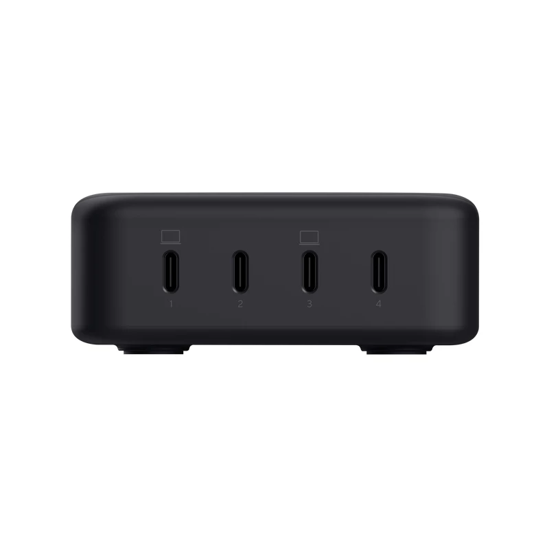 AC-laturi Trust Maxo musta 20 V 4 USB Type-C pikalataus