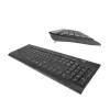 ACT yritysnäppäimistö USB (Qwerty/US-asettelu), Full-Size (100 %), johdollinen, USB, kalvo, QWERTY, musta