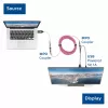 ACT DisplayPort–MTP/MPO-adapterisarja DisplayPort-yhteyden laajentamiseen 8K@60Hz asti