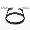 Verkkokaapeli ACT DD1901 Cat6 U/FTP (STP) 1 m RJ-45 musta