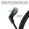 Verkkokaapeli ACT DD1901 Cat6 U/FTP (STP) 1 m RJ-45 musta