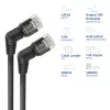 ACT-verkkokaapeli DD1903 Cat6 U/FTP (STP) musta, 3 m, RJ-45–RJ-45, kullatut kontaktit