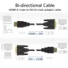 ACT AK3736 videokaapeliadapteri 3 m HDMI Type-A (Standard) DVI-D musta